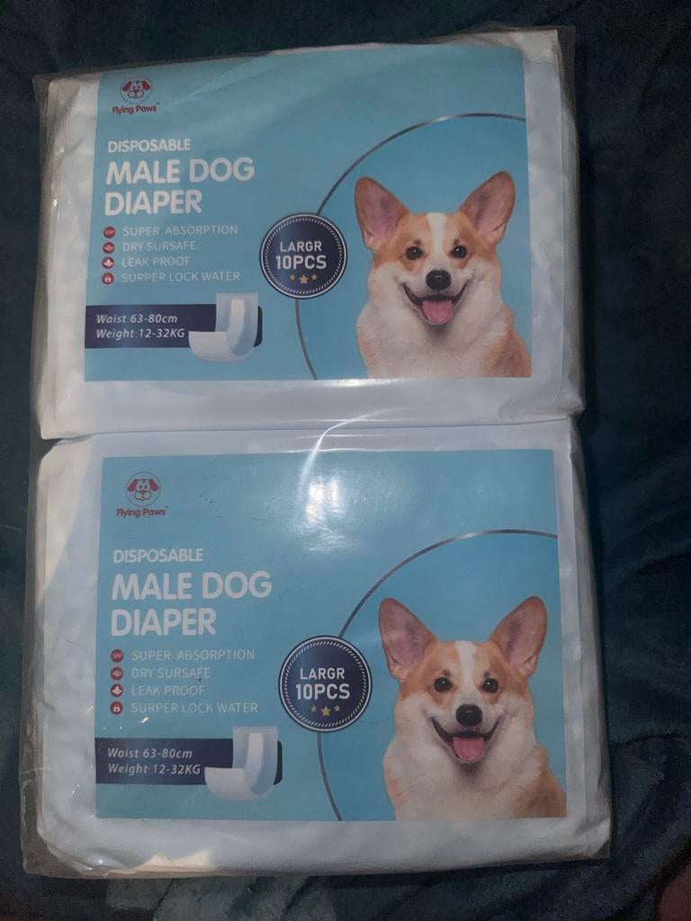 20 wegwerp reutjes honden luiers Maat L, Ophalen of Verzenden, Nieuw