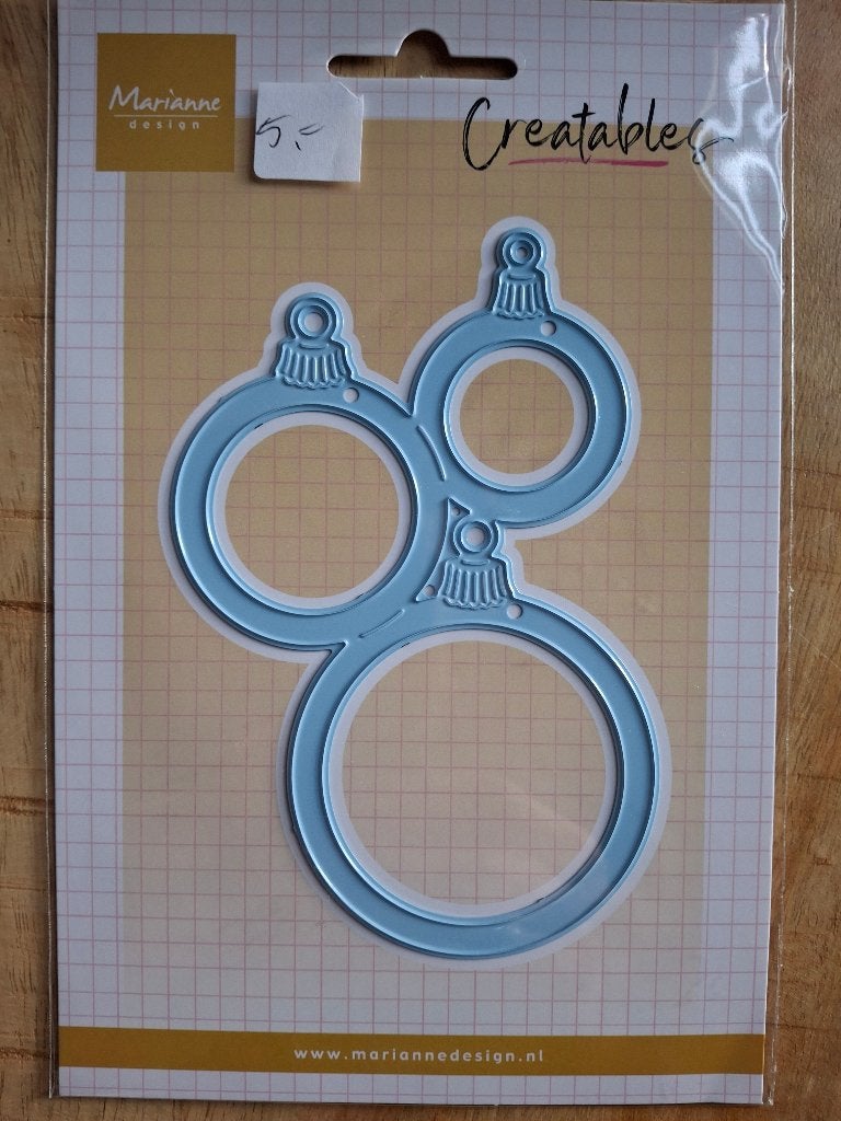 Marianne Design - Layout bubbles, Hobby en Vrije tijd, Ophalen of Verzenden, Nieuw, Kerst, Pons of Mal