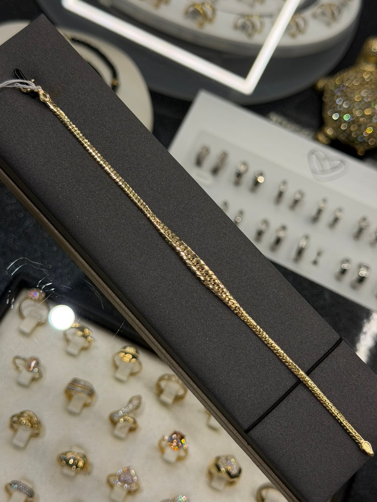 18 Karaat Goud - Armband - Gourmet Armband - Nieuw, Ophalen of Verzenden, Nieuw, Goud