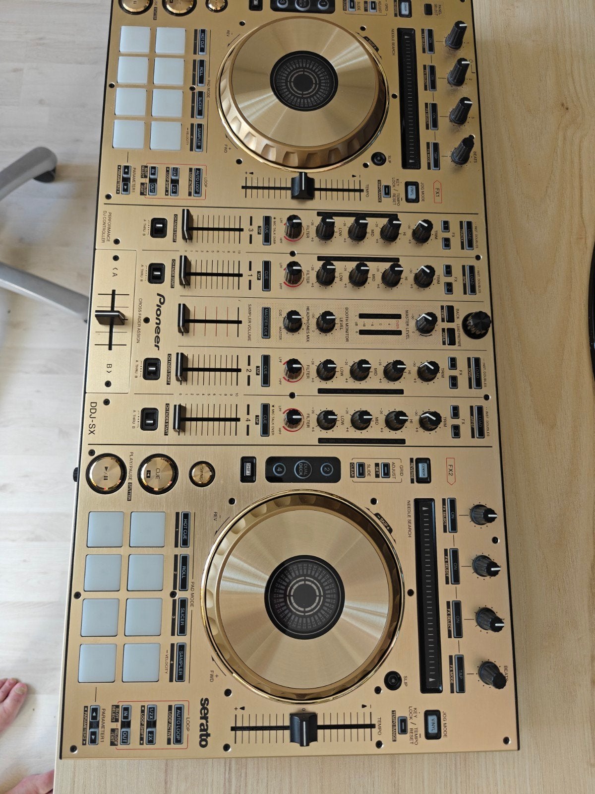 Pioneer DJ DDJ-SX Gold Edition, Ophalen, Zo goed als nieuw, Pioneer
