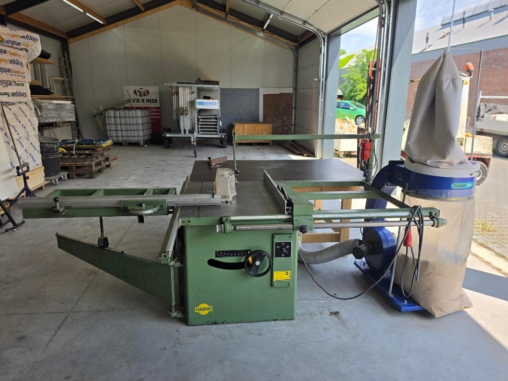 Harwi 130 cirkelzaag / formaatzaag 5,5 kW - spelingsvrij, Ophalen, Gebruikt, Cirkelzaag, 30 tot 70 mm
