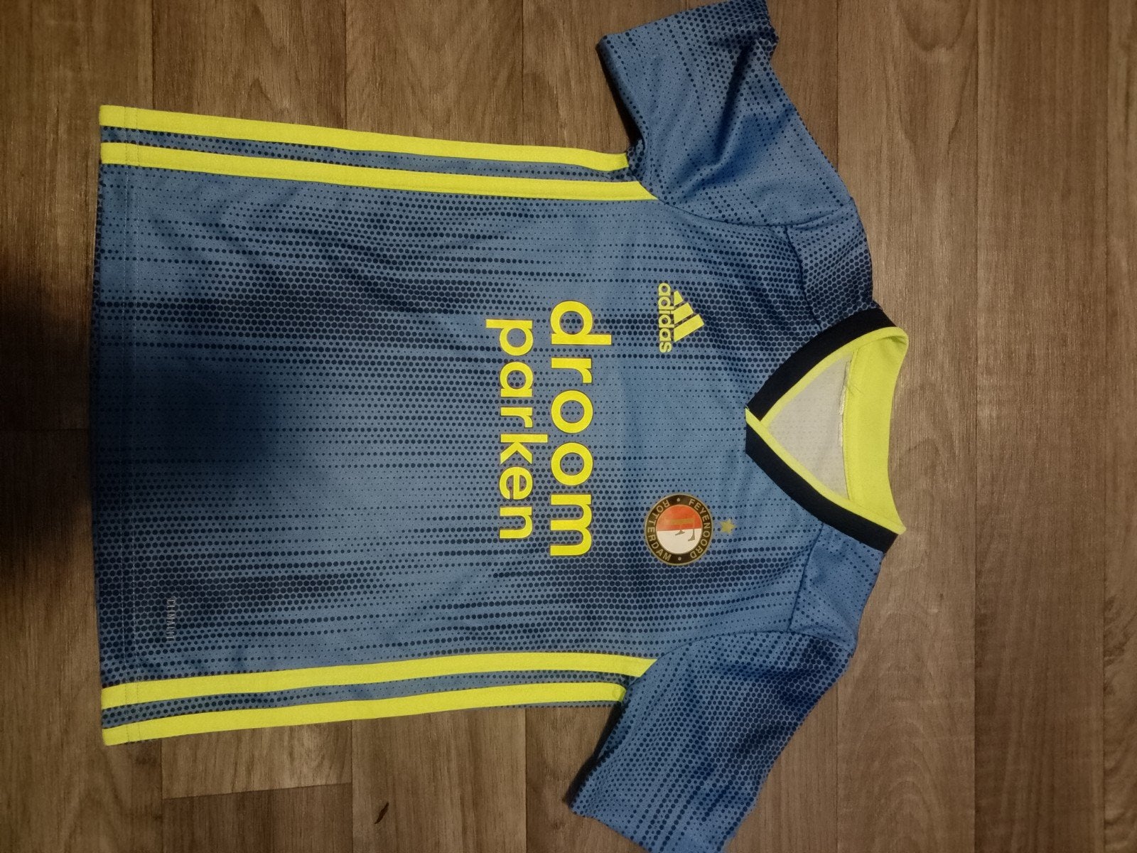 Feyenoord origineel shirt kinderen maat, Blauw, Overige maten, Ophalen of Verzenden, Zo goed als nieuw