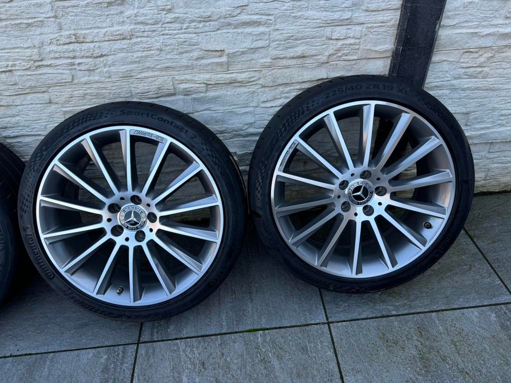 Mercedes C klasse w205/s205 19 inch AMG velgen, Velg(en), 235 mm, Zomerbanden, Ophalen