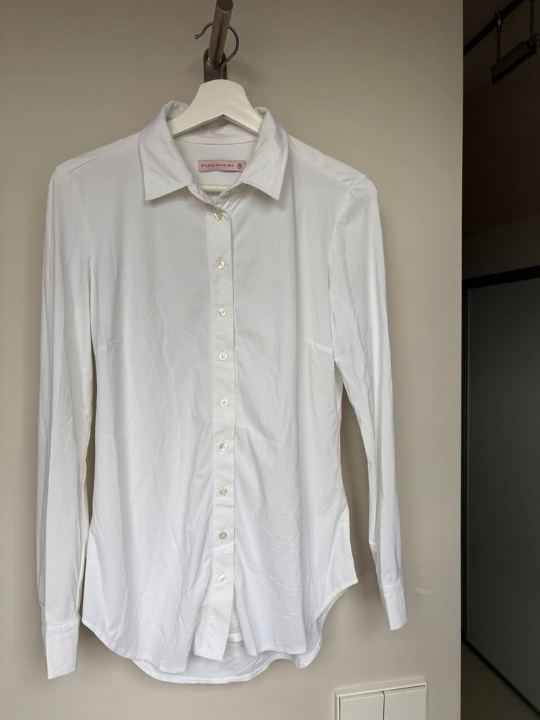 Studio Anneloes witte Poppy blouse maat XS, Kleding | Dames, Ophalen of Verzenden, Zo goed als nieuw, Maat 34 (XS) of kleiner