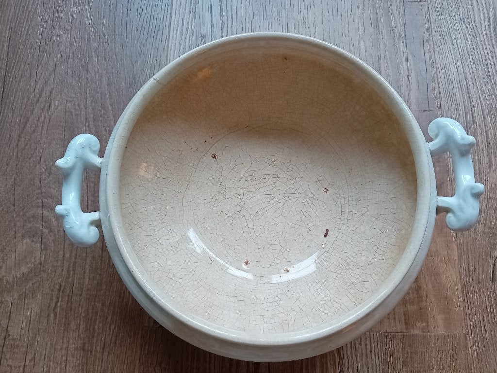 witte aardappel /groentenschaal, Antiek en Kunst, Ophalen of Verzenden