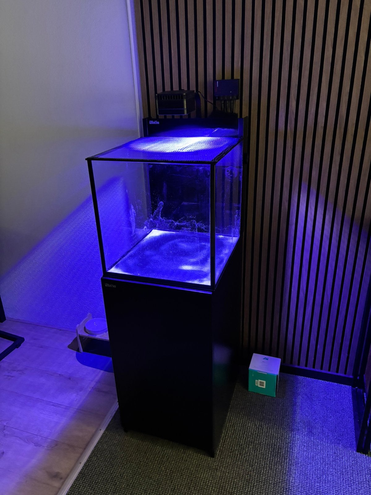 Red Sea max Nano Peninsula G2 + toebehoren en onderkast., Dieren en Toebehoren, Vissen | Aquaria en Toebehoren, Zo goed als nieuw