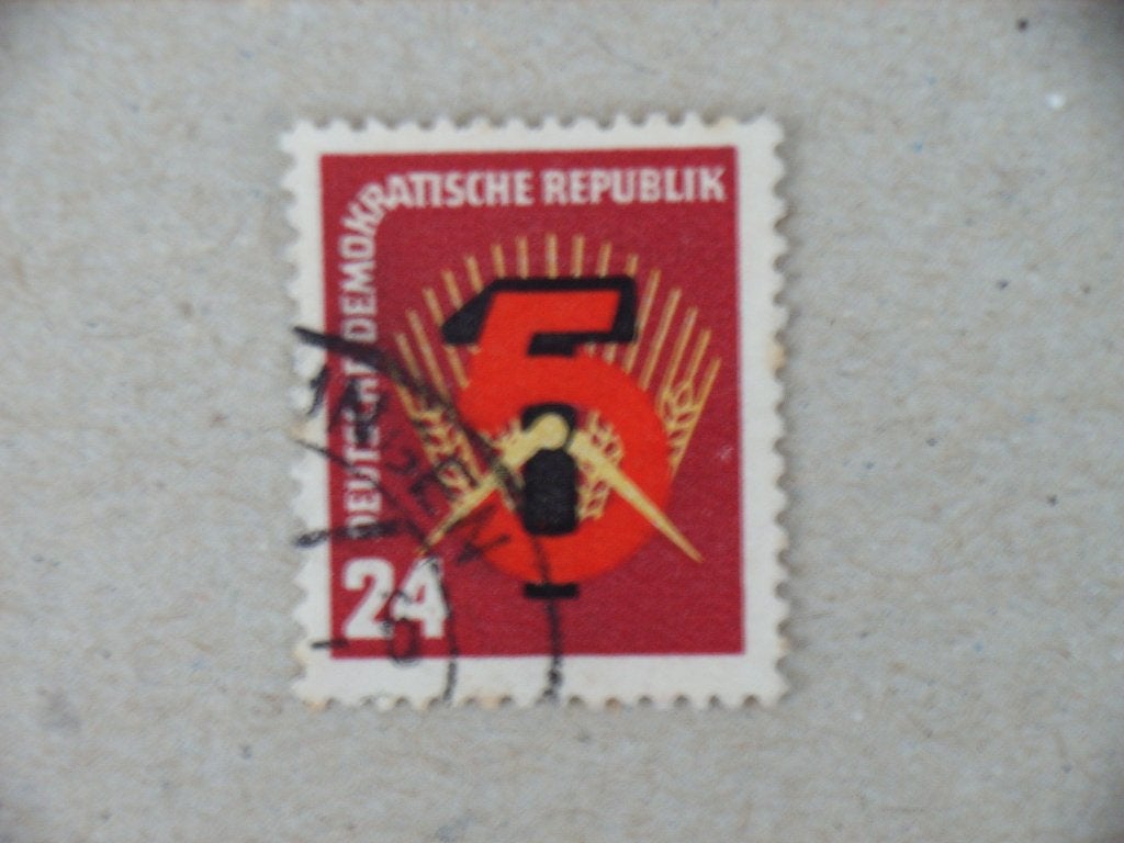 BL   DDR 293, Ophalen of Verzenden, DDR, Gestempeld