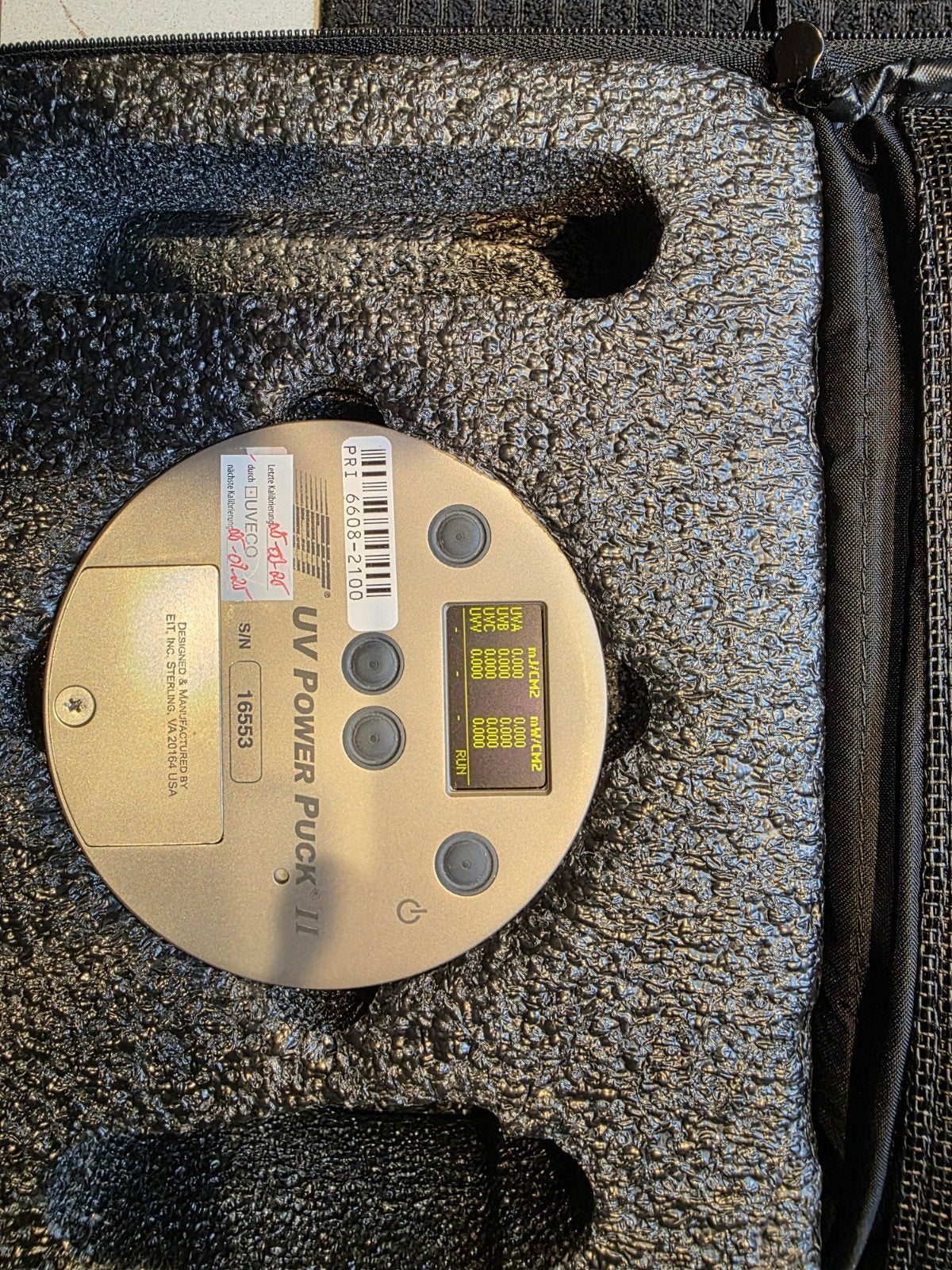 EIT Power Puck II UV-radiometer - Industriële UV-meter, Ophalen of Verzenden