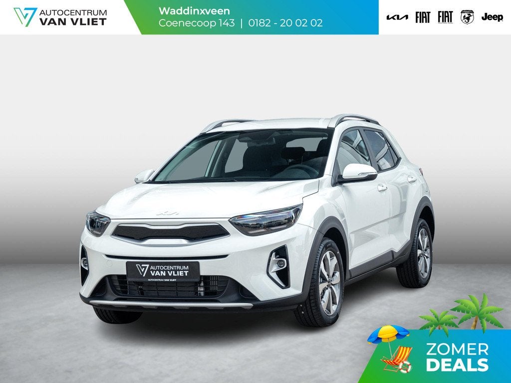 Kia Stonic 1.0 T-GDi MHEV DynamicPlusLine | Uit voorraad lev, Auto's, Kia, Bedrijf, Te koop, Stonic, ABS, Achteruitrijcamera, Adaptieve lichten