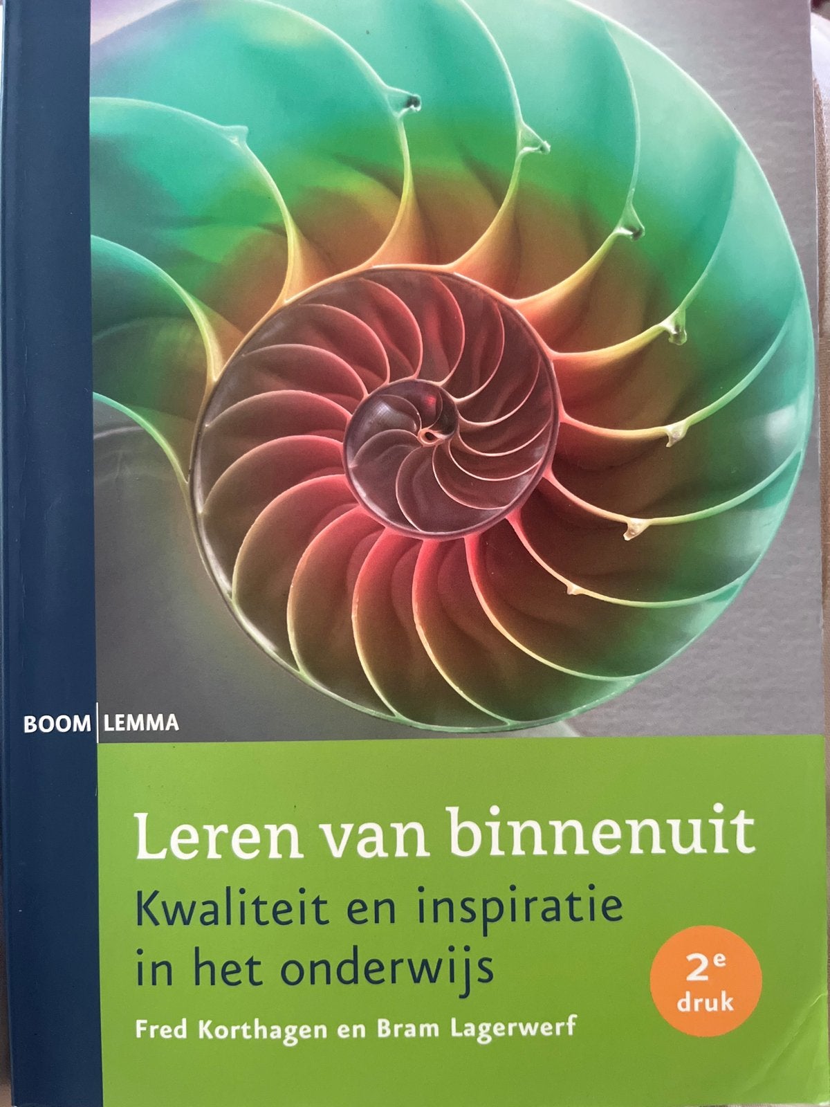 Leren van binnenuit: Kwaliteit en inspiratie onderwijs, Ophalen of Verzenden, Gamma, Zo goed als nieuw, HBO