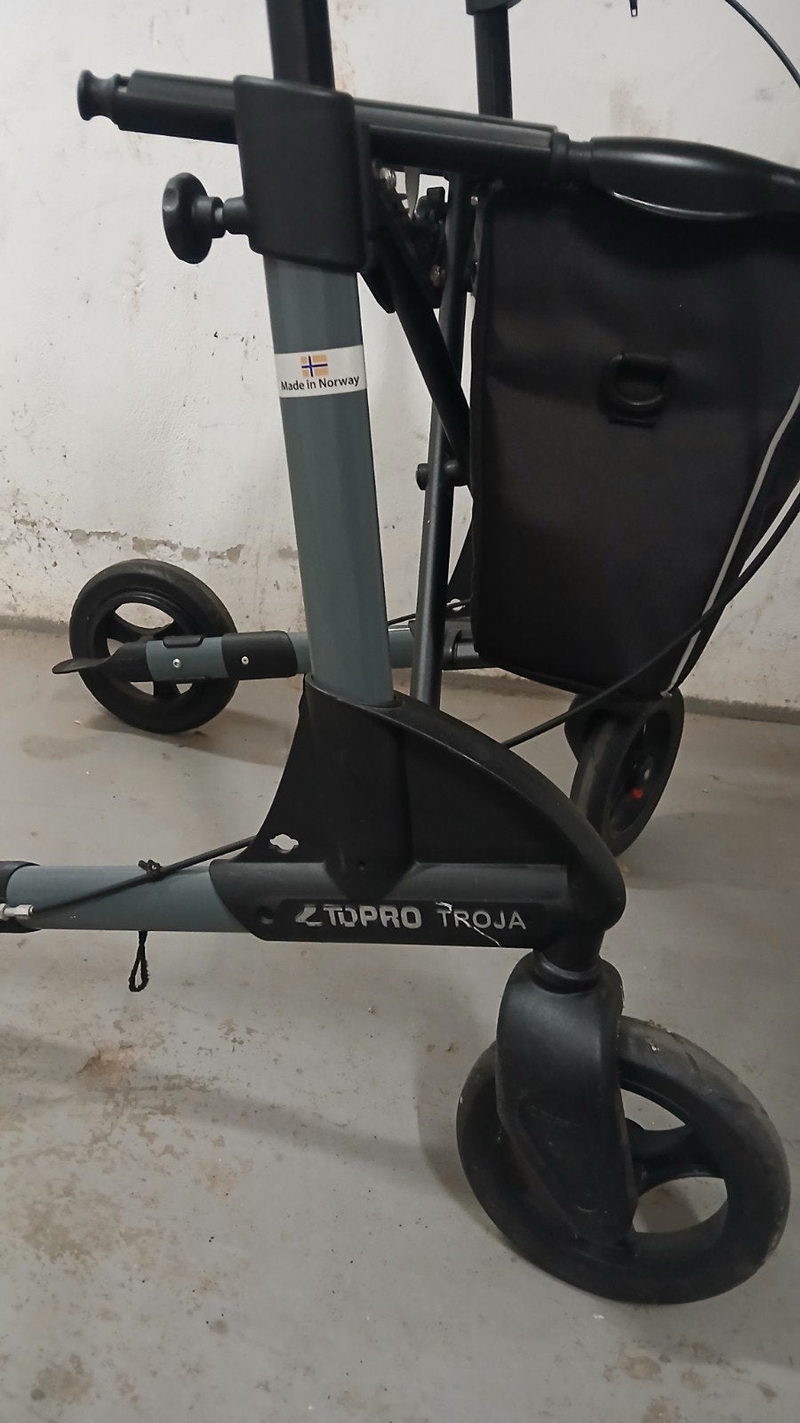 Solide Noorse rollator. Topro troja M, Diversen, Ophalen, Opvouwbaar, Gebruikt