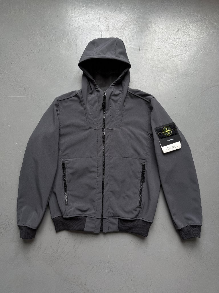 Stone Island Soft Shell-R Jas Grijs, Ophalen of Verzenden, Nieuw, Grijs