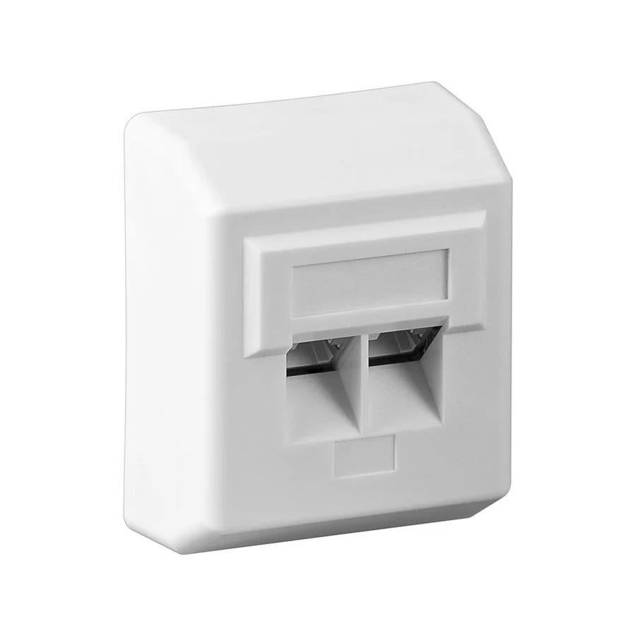 4x ISDN/ADSL telefoondoos universeel rj45 (wit), Telecommunicatie, ISDN en ADSL, Ophalen of Verzenden, Zo goed als nieuw, Overige typen