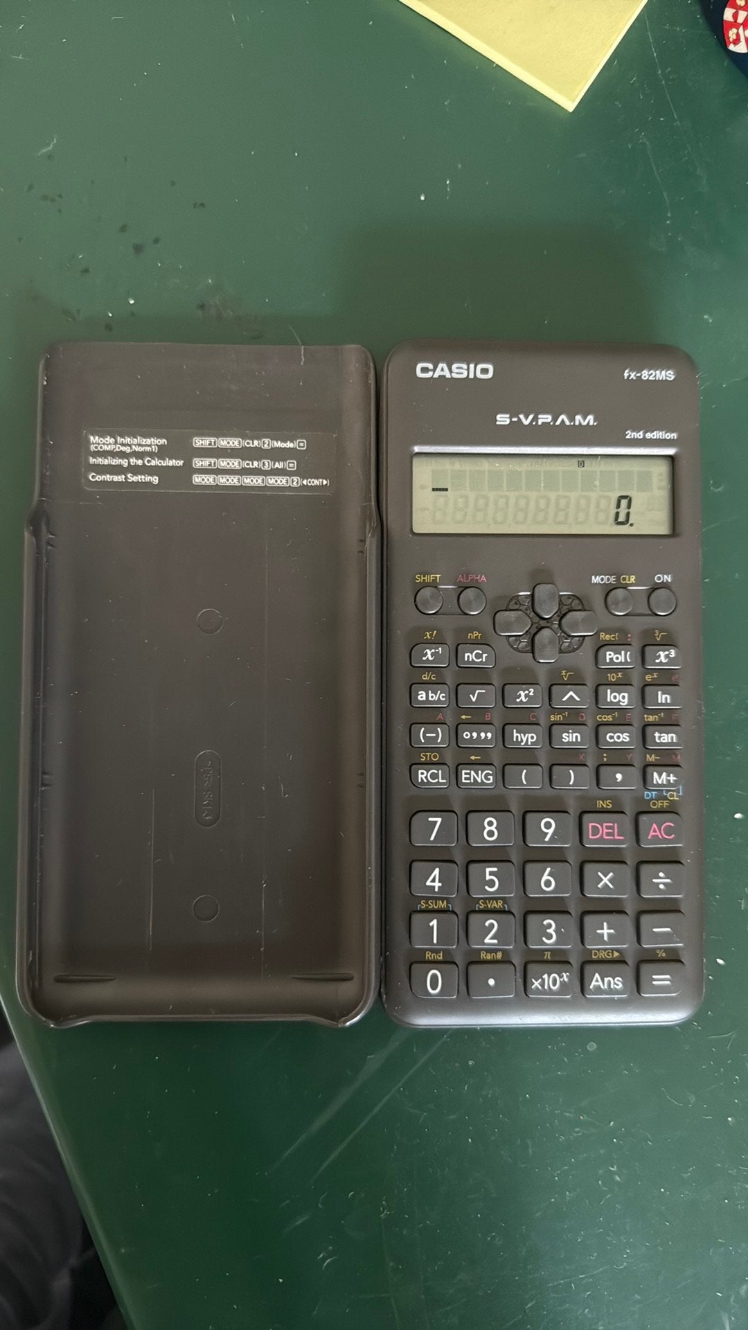 Casio fx 82ms rekenmachine, Ophalen of Verzenden, Zo goed als nieuw