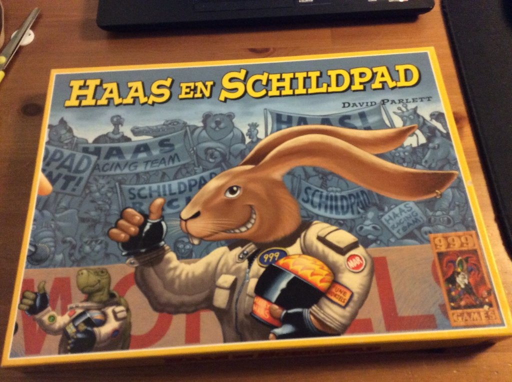 Haas en schildpad bordspel van 999 games, Vijf spelers of meer, Ophalen of Verzenden, 999 Games