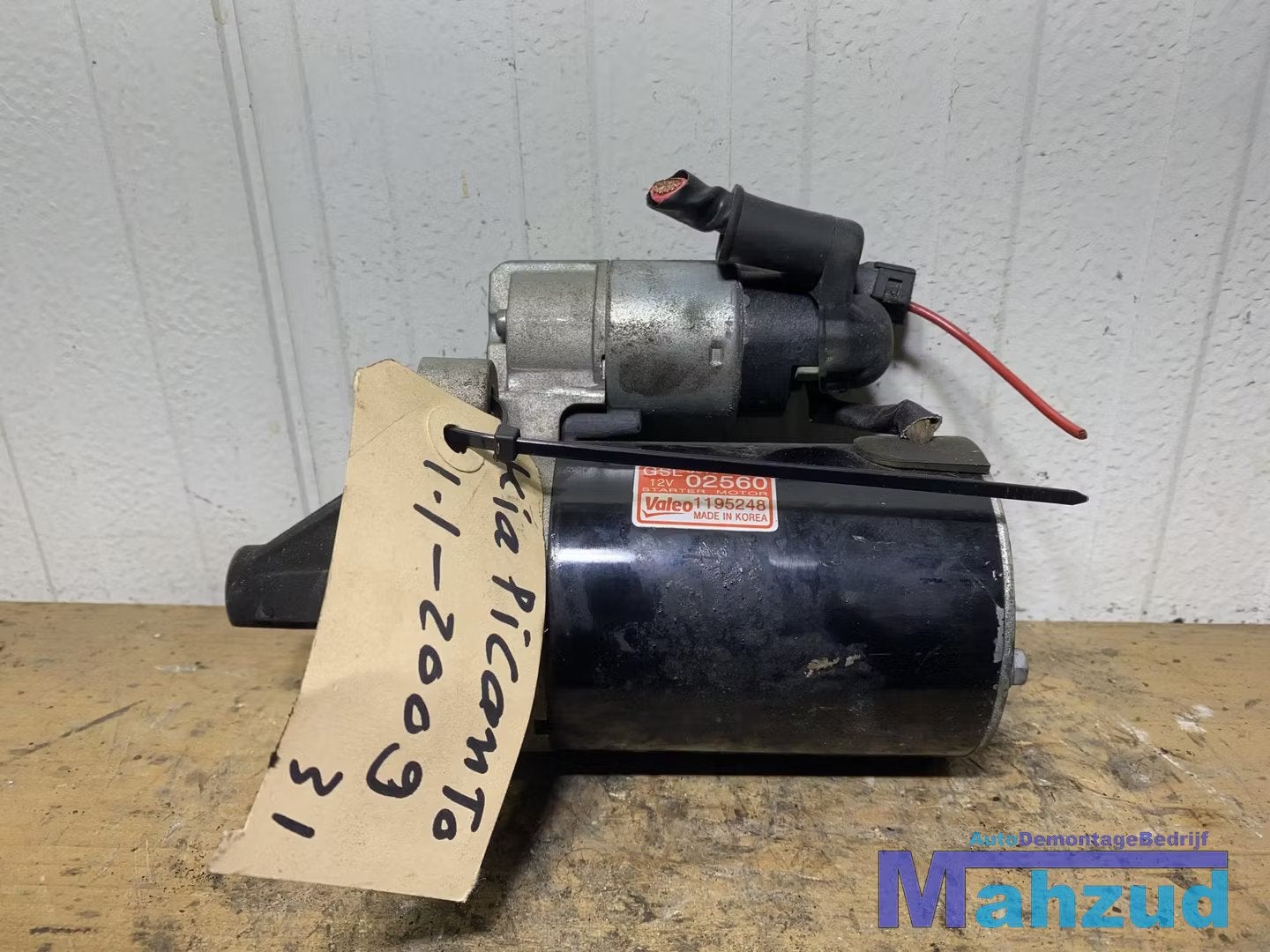 KIA PICANTO 1.1 Startmotor 3610002560 Hyundai i10 1.1 12V, Heolleung-ro 12
06797  Seoul, Ophalen of Verzenden, Info@kia.com, Kia Corporation