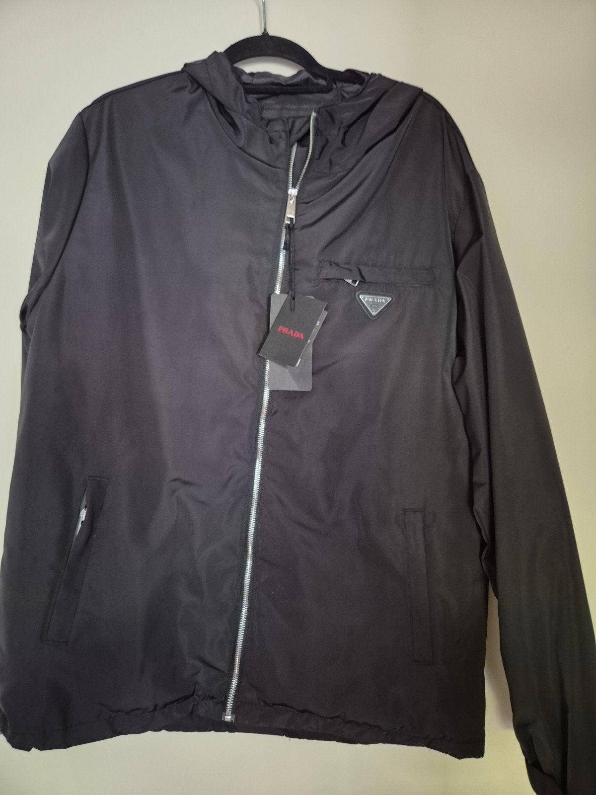 xxl prada wind breaker nfc. nieuw, Ophalen of Verzenden, Nieuw, Overige maten, Zwart