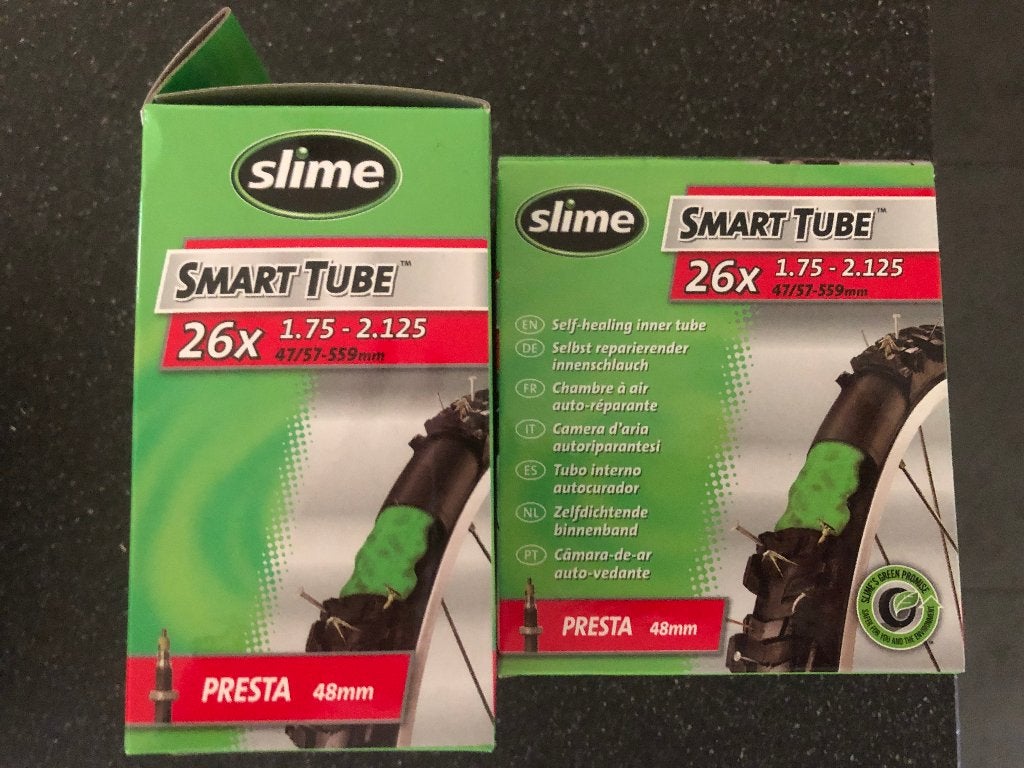Slime Binnenband 26 x 1.75/2.125(47/57-559) FV 48 mm 2x., Ophalen of Verzenden, Nieuw, Band, Rubber