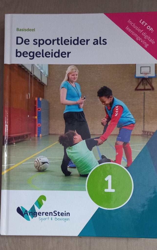 De sportleider als begeleider deel 1, Boom, Nieuw, Ophalen of Verzenden, MBO