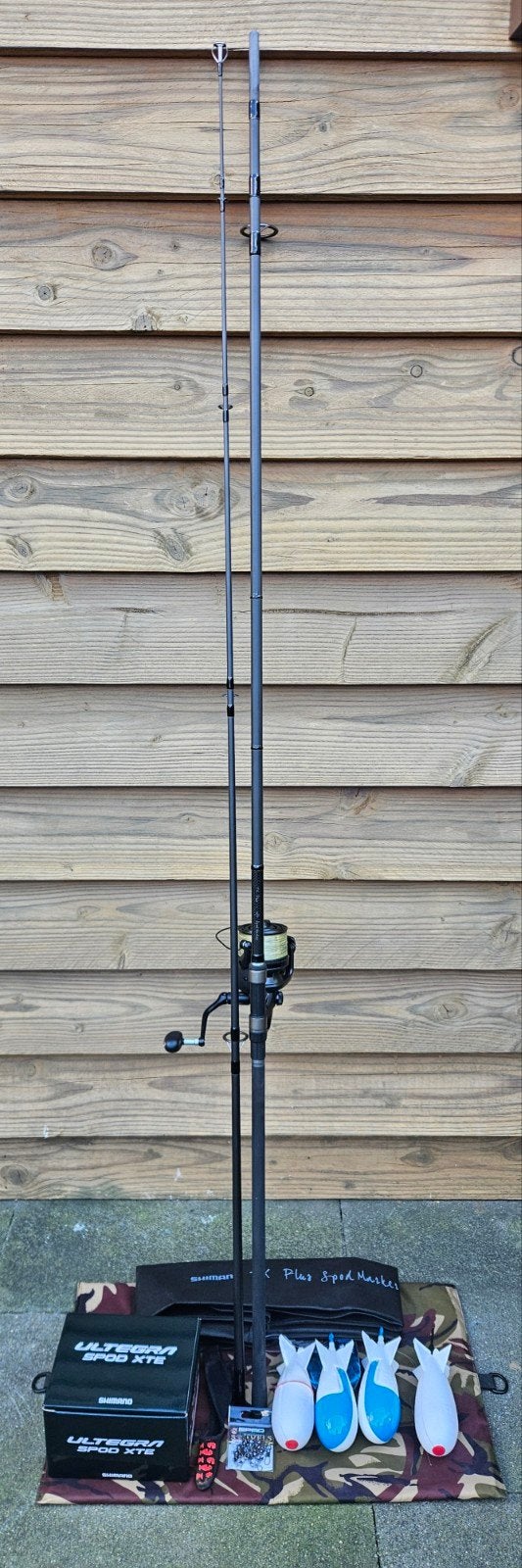Shimano Spod Marker Set Nieuwstaat, Watersport en Boten, Hengelsport | Karpervissen, Ophalen, Zo goed als nieuw, Molen