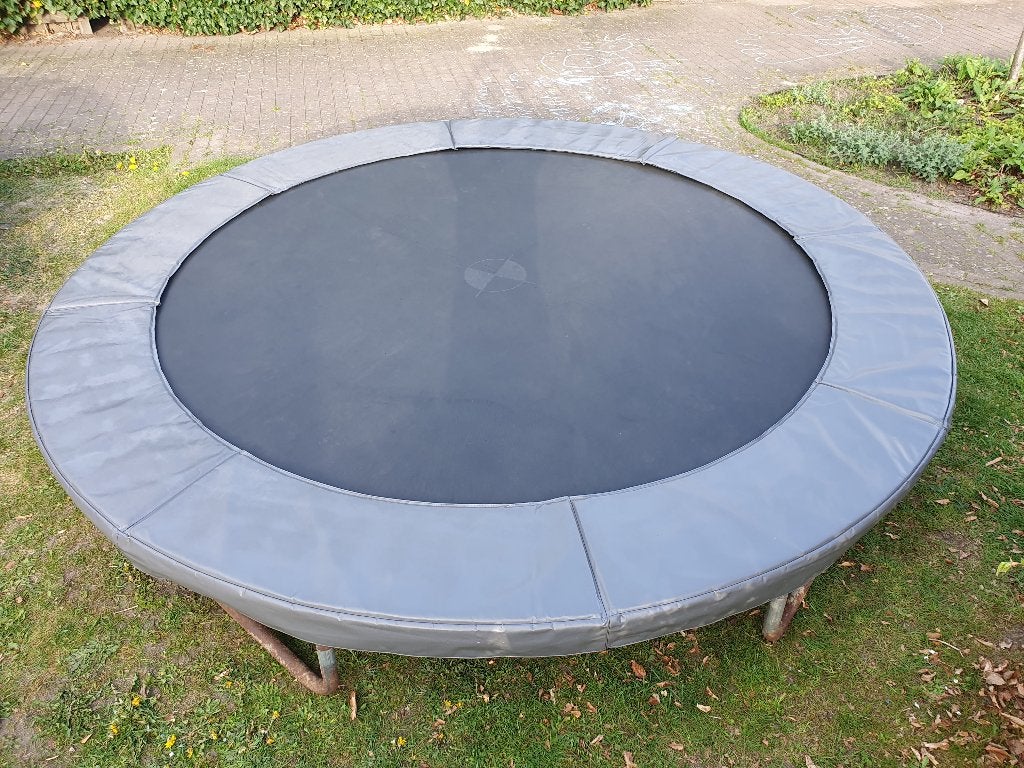 Professionele BERG trampoline 330 cm met dure Berg PVC-rand, Ophalen, Zo goed als nieuw