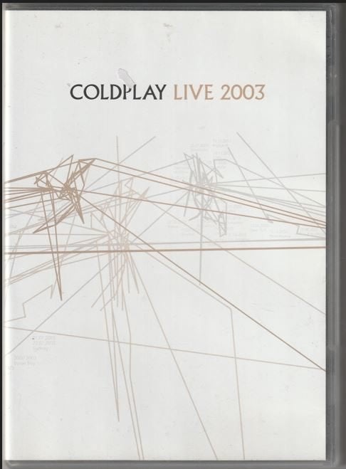 Coldplay - Live 2003 - DVD, Alle leeftijden, Ophalen of Verzenden, Zo goed als nieuw