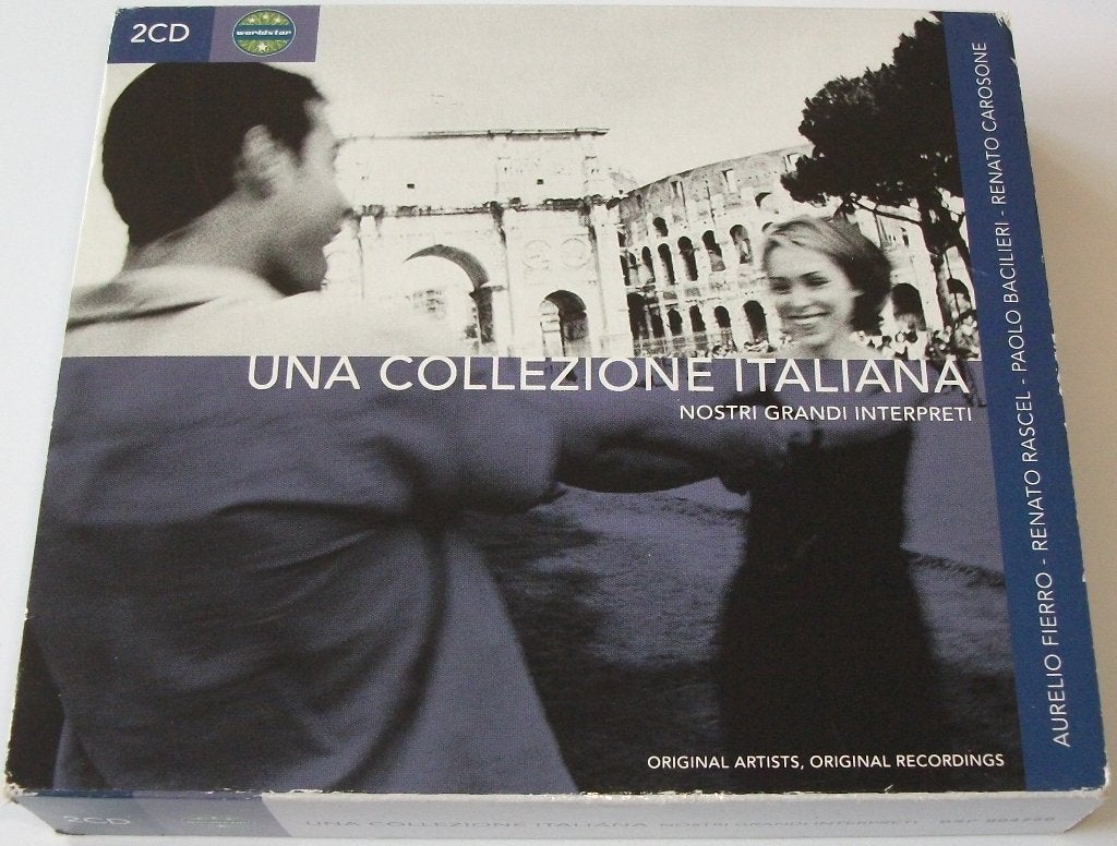 CD *** UNA COLLEZIONE ITALIANA *** 2-CD Boxset Volume 1, Ophalen of Verzenden, Zo goed als nieuw, Pop, Boxset