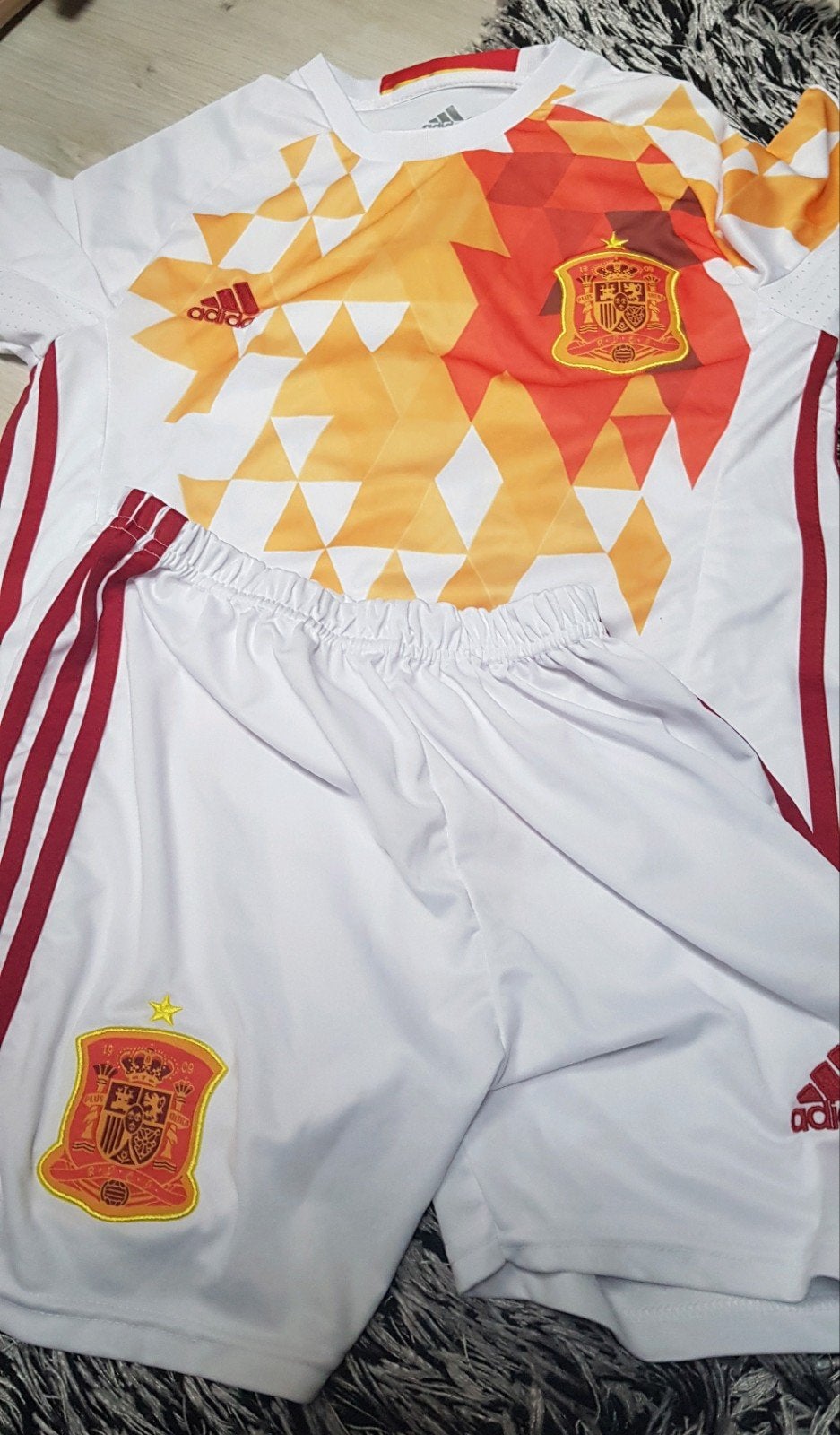 Voetbalset Adidas nat. elftal Spanje mt 158/164 zgan, Ophalen of Verzenden, Nieuw, Adidas, Jongen