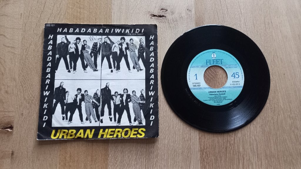 urban heroes, Gebruikt, Fotohoes, 7 inch, Ophalen of Verzenden