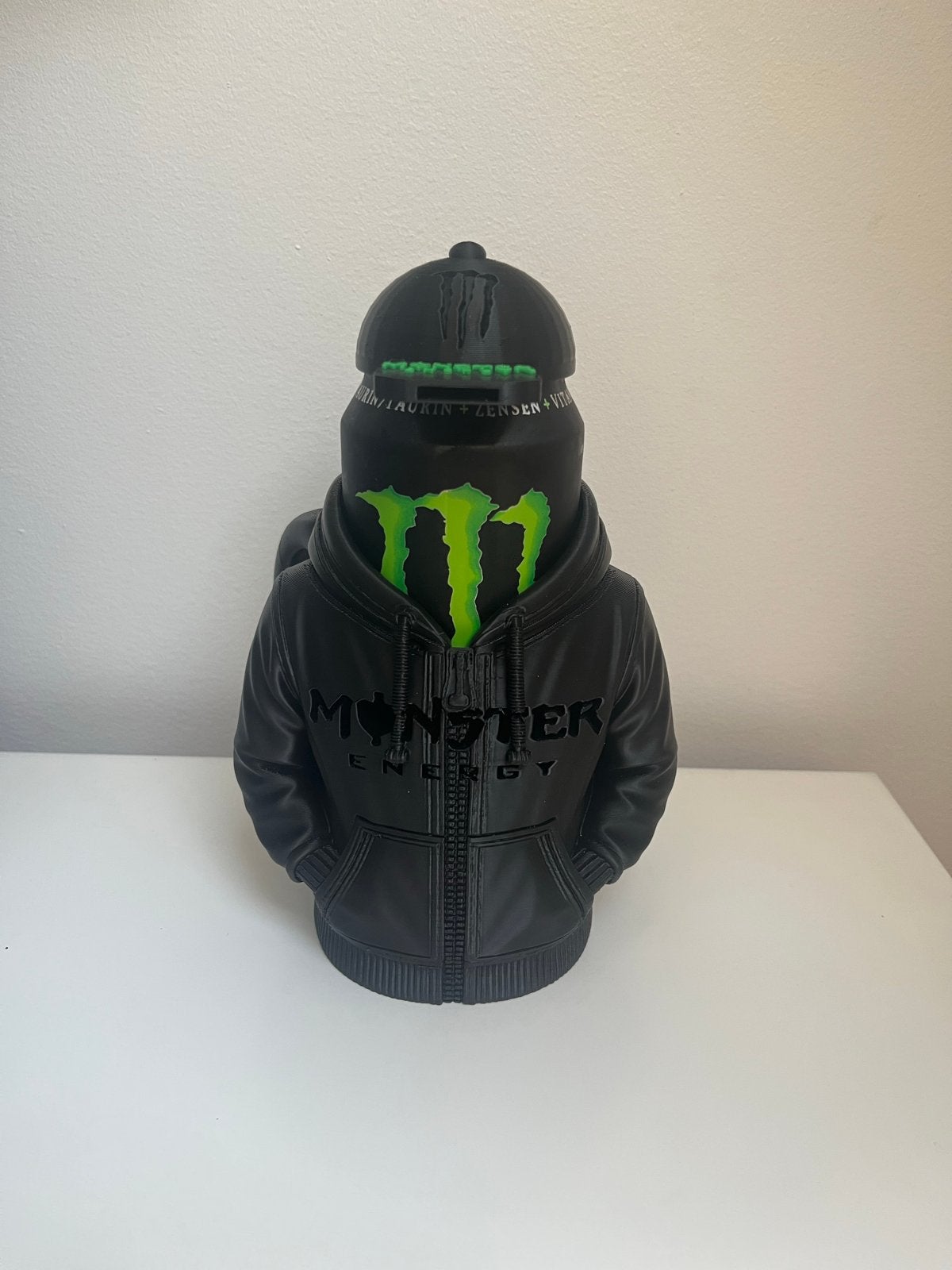 3D Geprinte Monster Energy Hoodie Blikhouder met Petje, Ophalen of Verzenden, Nieuw