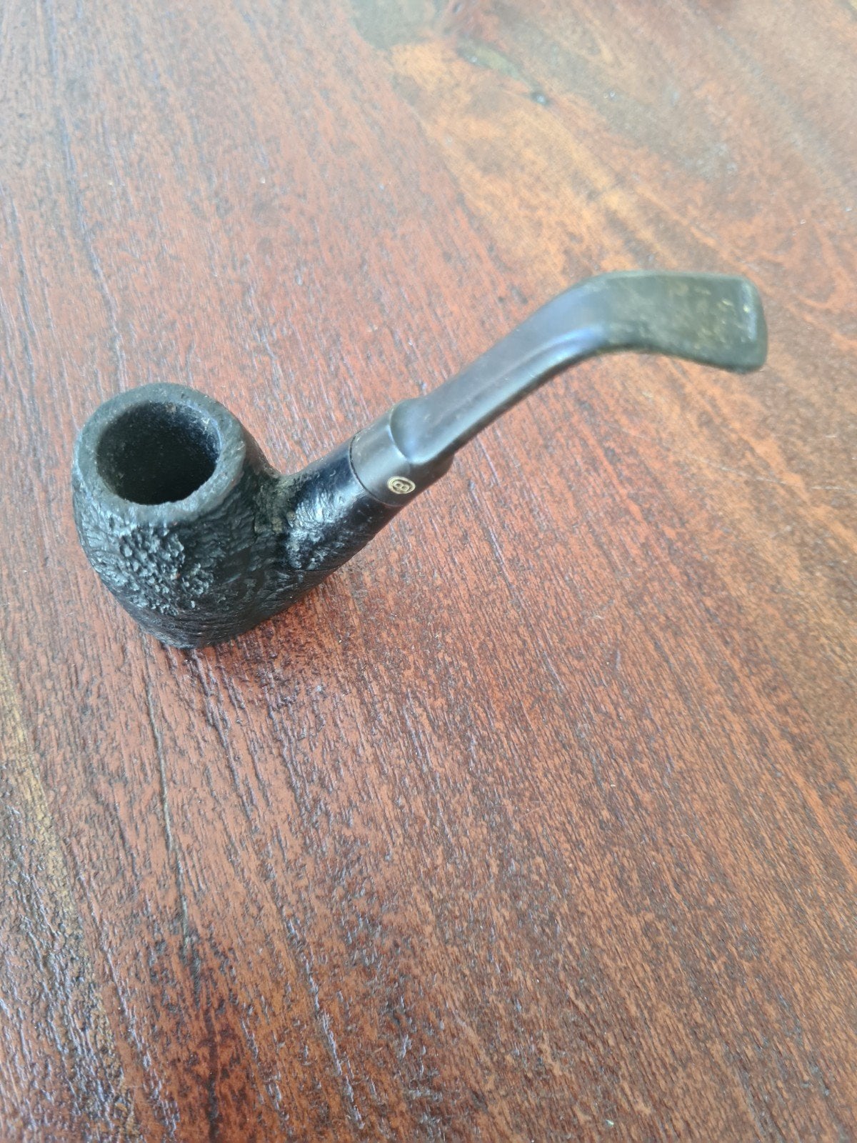 Vintage Tabakspijp - Zwart, Gebruikt, Ophalen of Verzenden, Gebruikt, (Water)pijp