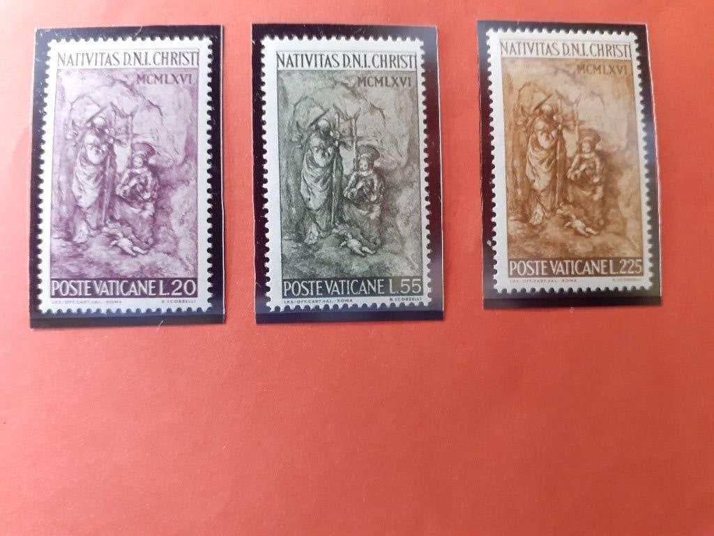 Vaticaanstad 1966 Kerstmis, Verzenden, Overige landen, Postfris