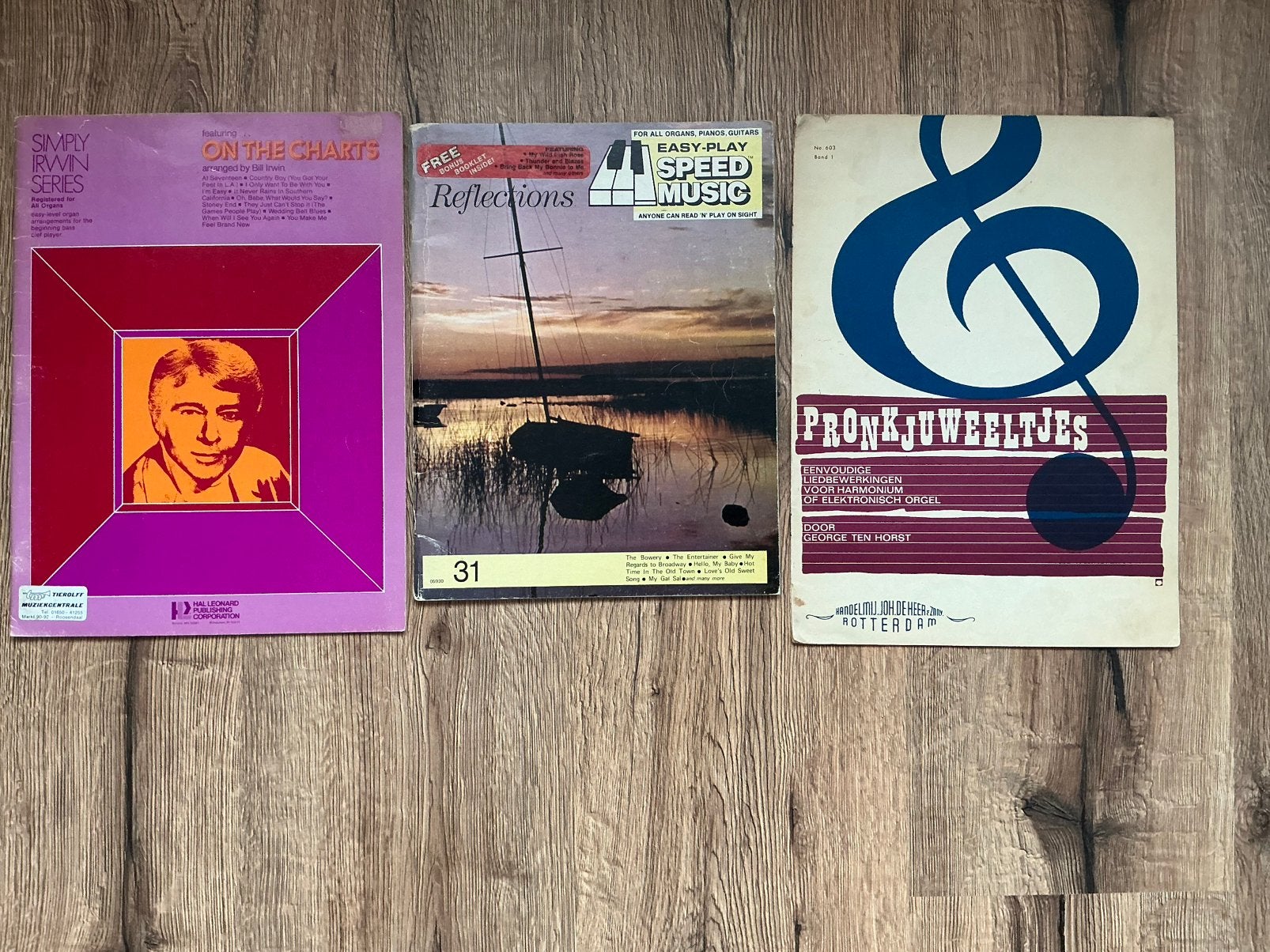 Bladmuziek boeken., Muziek en Instrumenten, Ophalen of Verzenden, Gebruikt, Les of Cursus, Keyboard