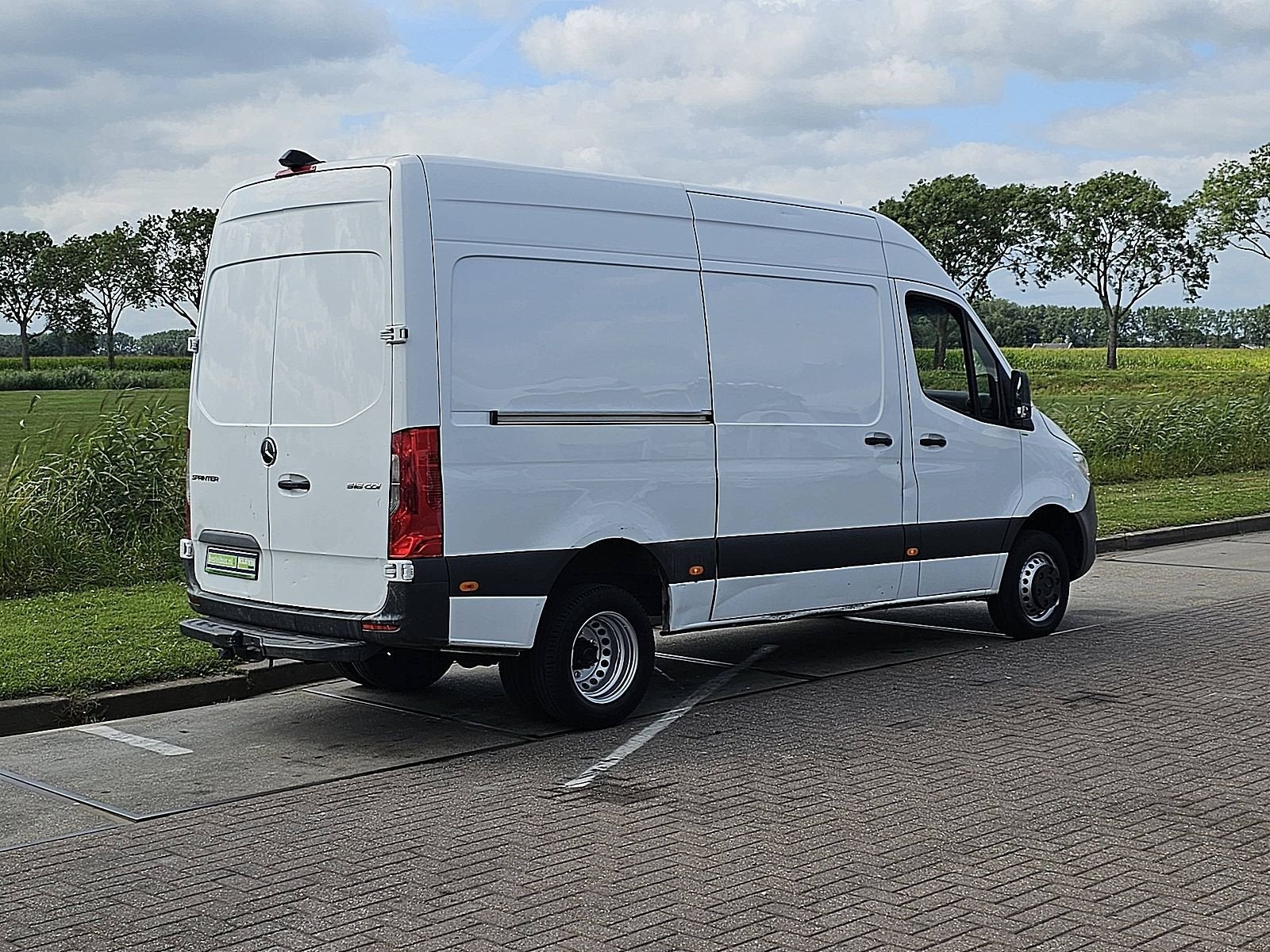MERCEDES-BENZ SPRINTER 516 l2h2 dubbellucht n1!, Auto's, Bestelauto's, Gebruikt, Euro 6, Mercedes-Benz, Bedrijf