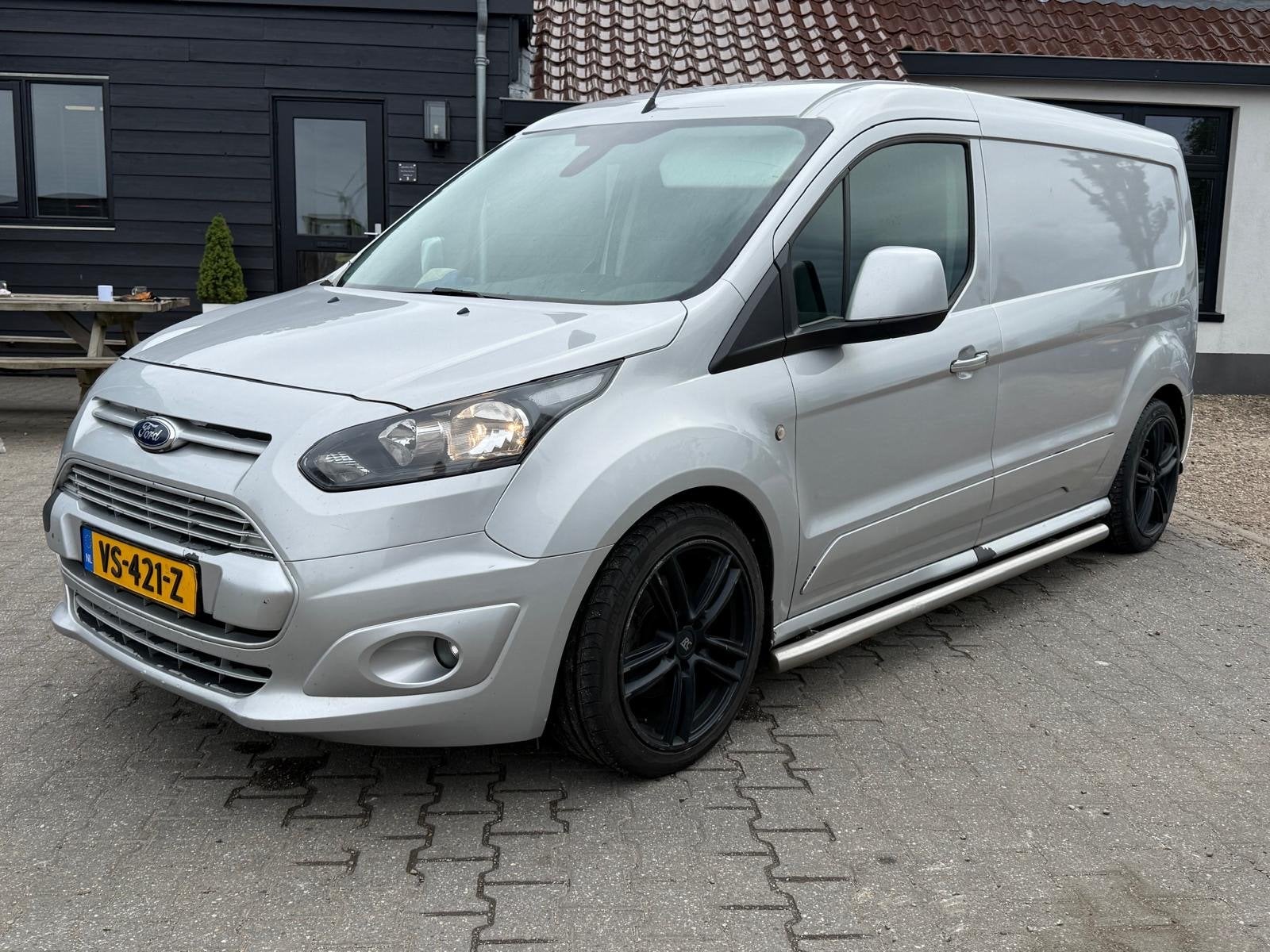 Ford Transit Connect 1.6 Tdci 70KW 2016, 21 km/l, Stof, Zwart, Origineel Nederlands