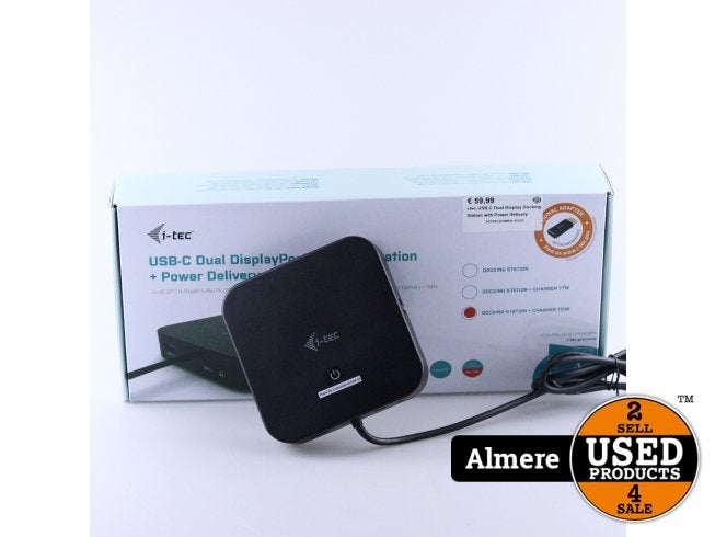 i-tec USB-C Dual Display Docking Station with Power Delivery, Flex Ltd., Zo goed als nieuw, https://flex.com/contact-us, Nobelstraat 10, 5807 GA Oostrum LB, Limburg, Nederland