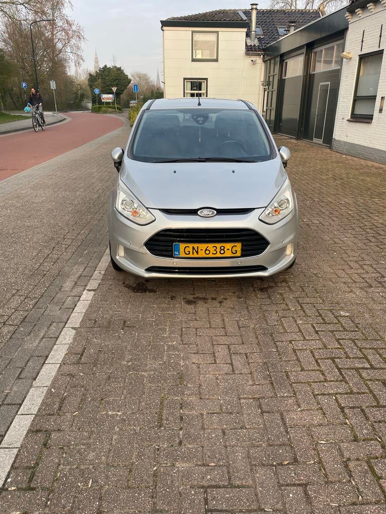 Ford B-Max 1.0 Ecoboost 74KW/100PK 2015 Grijs, Voorwielaandrijving, 750 kg, 100 pk, Origineel Nederlands
