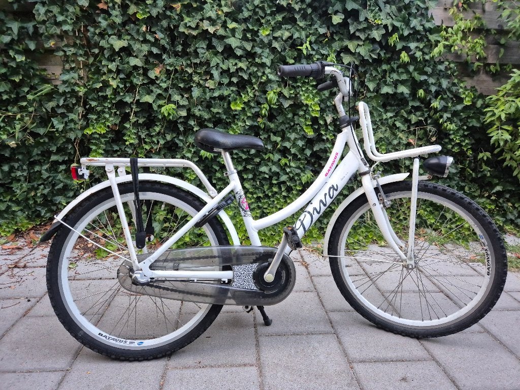 meisjesfiets 24 inch Batavus Diva, Fietsen en Brommers, Fietsen | Meisjes, Ophalen, Terugtraprem, Versnellingen, Batavus