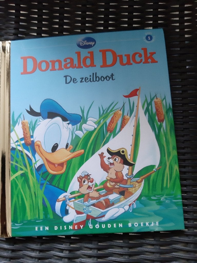 Donald Duck: De zeilboot, een disney gouden boekje. (nieuw), Verzamelen, Disney, Verzenden, Donald Duck, Nieuw, Overige typen