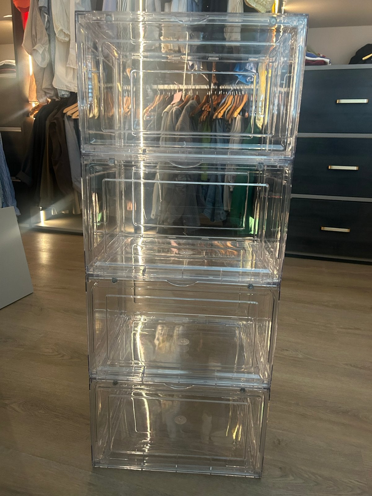 Sneaker Display Boxen - 1 voor 5, 4 voor 15, Huis en Inrichting, Ophalen of Verzenden, Zo goed als nieuw