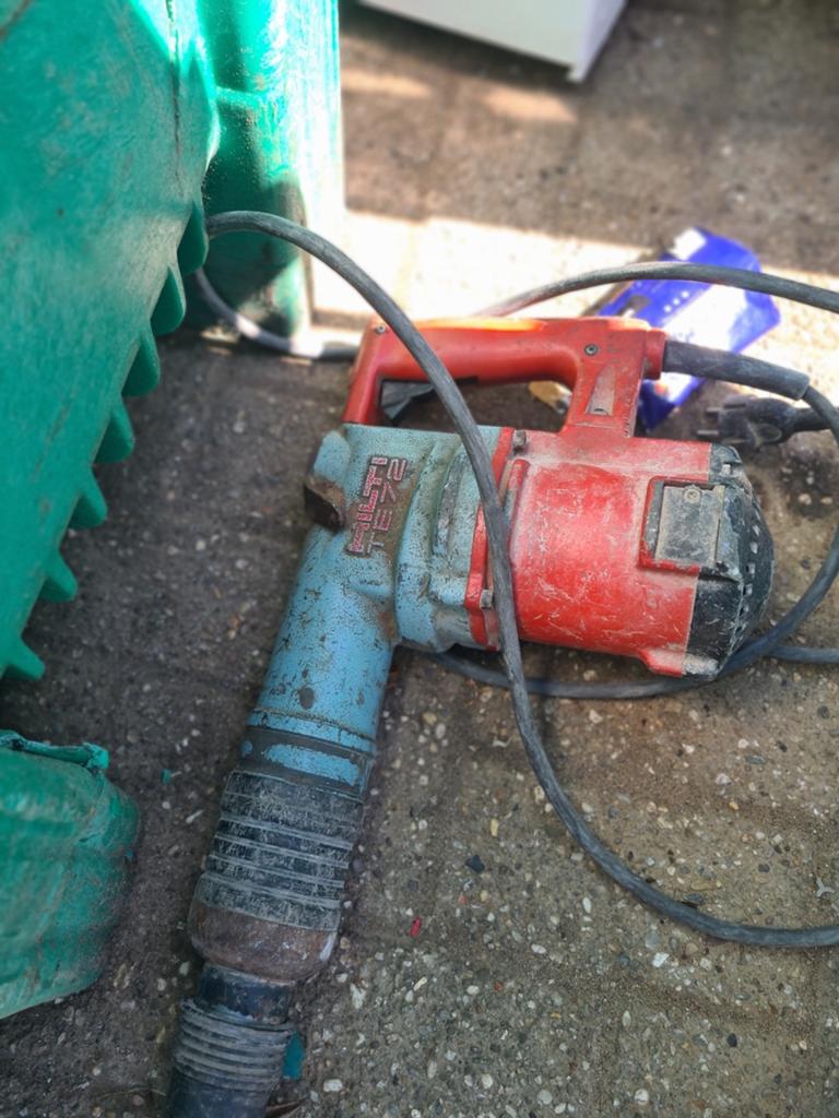 Hilti TE 72 Boorhamer - Robuust en Betrouwbaar, Boor- en/of Breekhamer, Ophalen of Verzenden, Klopboormechanisme, Gebruikt