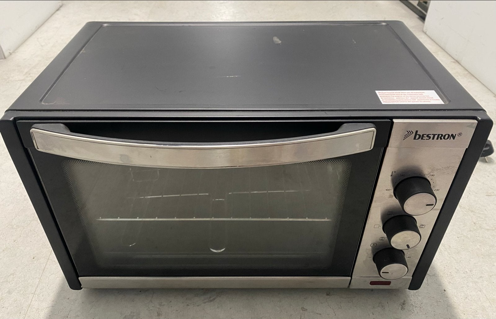 Bestron Mini-oven - Compact en veelzijdig, Minder dan 45 cm, Ophalen of Verzenden, Mini-oven, Gebruikt