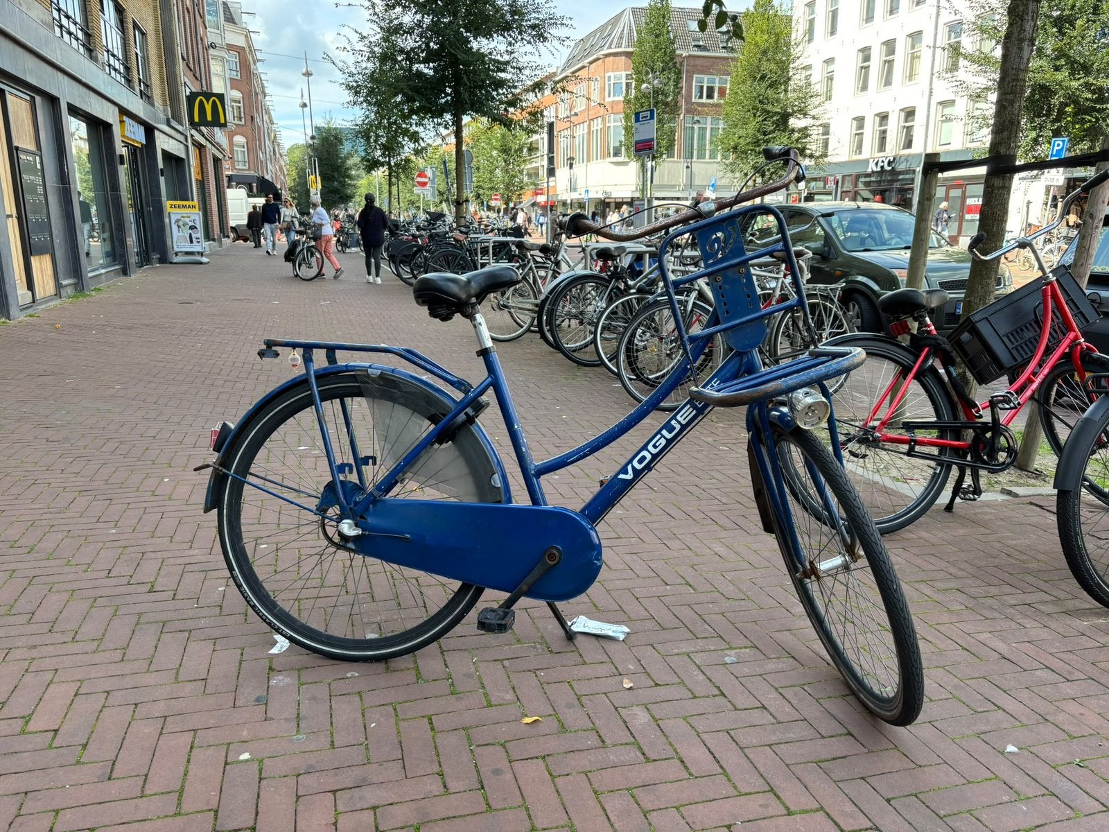 Damesfiets te koop - KLUSPROJECT, Ophalen, Gebruikt, Terugtraprem, Handrem