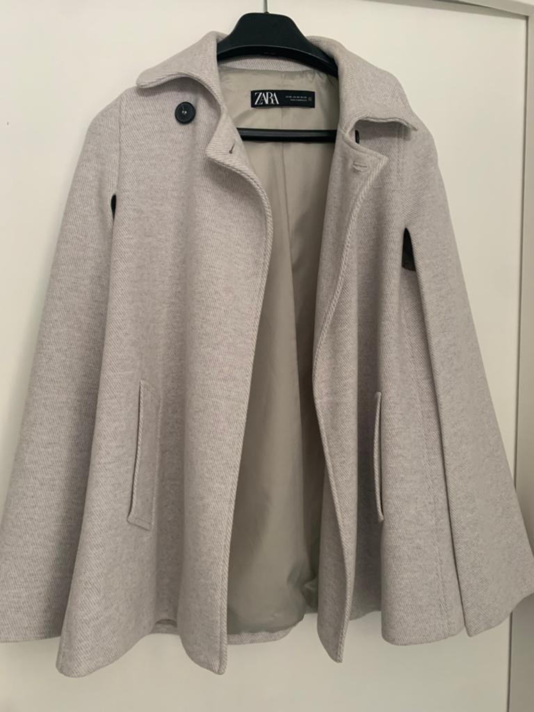 Zara jas maat XS, Ophalen of Verzenden, Zo goed als nieuw, Maat 34 (XS) of kleiner, Beige