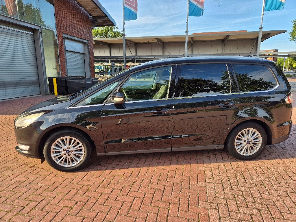 Ford Galaxy 1.5 Ecoboost 118KW 2016 Zwart 7-persoons, Auto's, Voorwielaandrijving, 4 cilinders, 160 pk, 7 stoelen