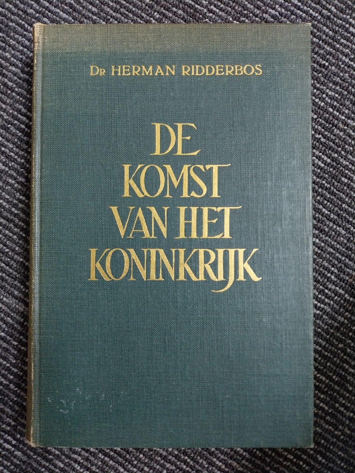 De Komst van het Koninkrijk - Dr. Herman Ridderbos, Ophalen of Verzenden, Gelezen, Dr. Herman Ridderbos, Christendom | Protestants