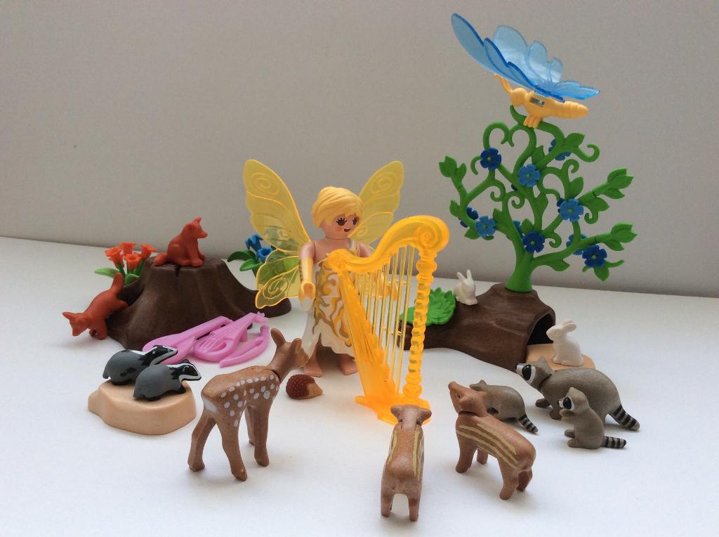 playmobil 5451 fee met dieren, Ophalen of Verzenden, Gebruikt, Complete set