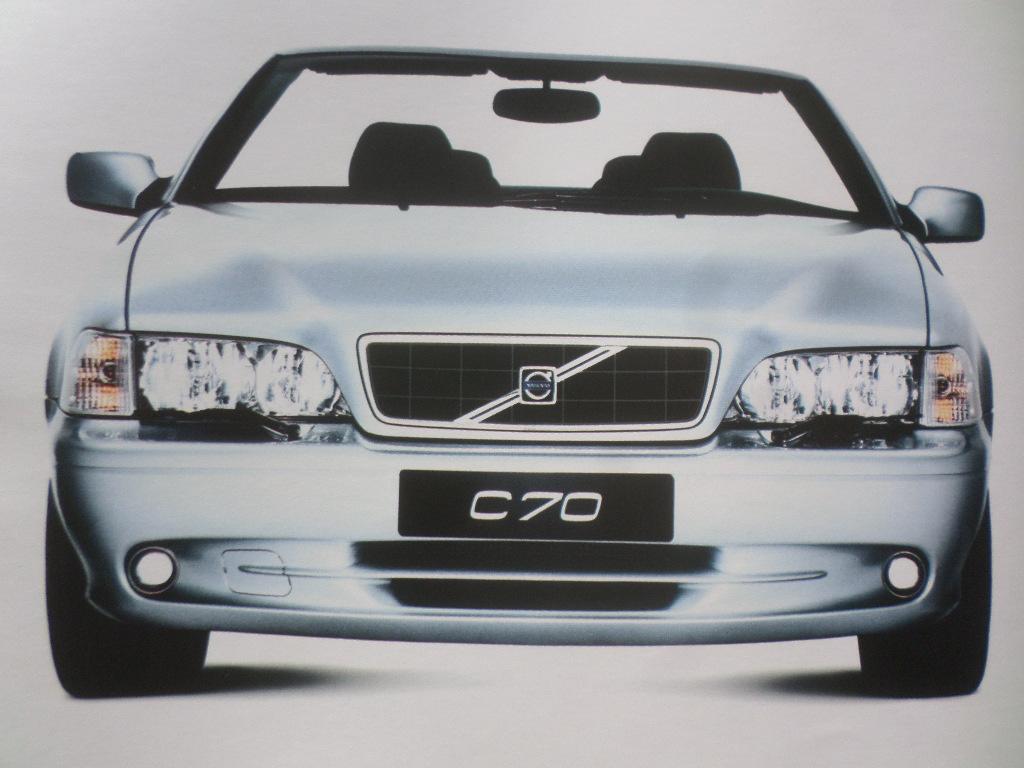 Volvo C70 Cabrio 2003 Brochure, Boeken, Ophalen of Verzenden, Zo goed als nieuw, Volvo