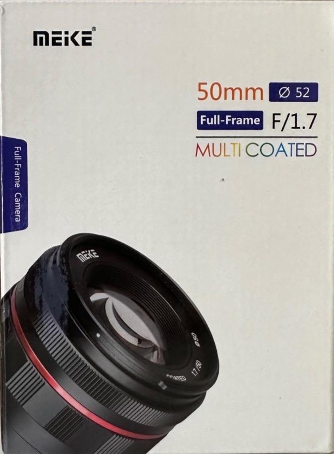 Meike 50mm 1.7 MF FE voor SONY e-mount, Ophalen of Verzenden, Zo goed als nieuw, Standaardlens