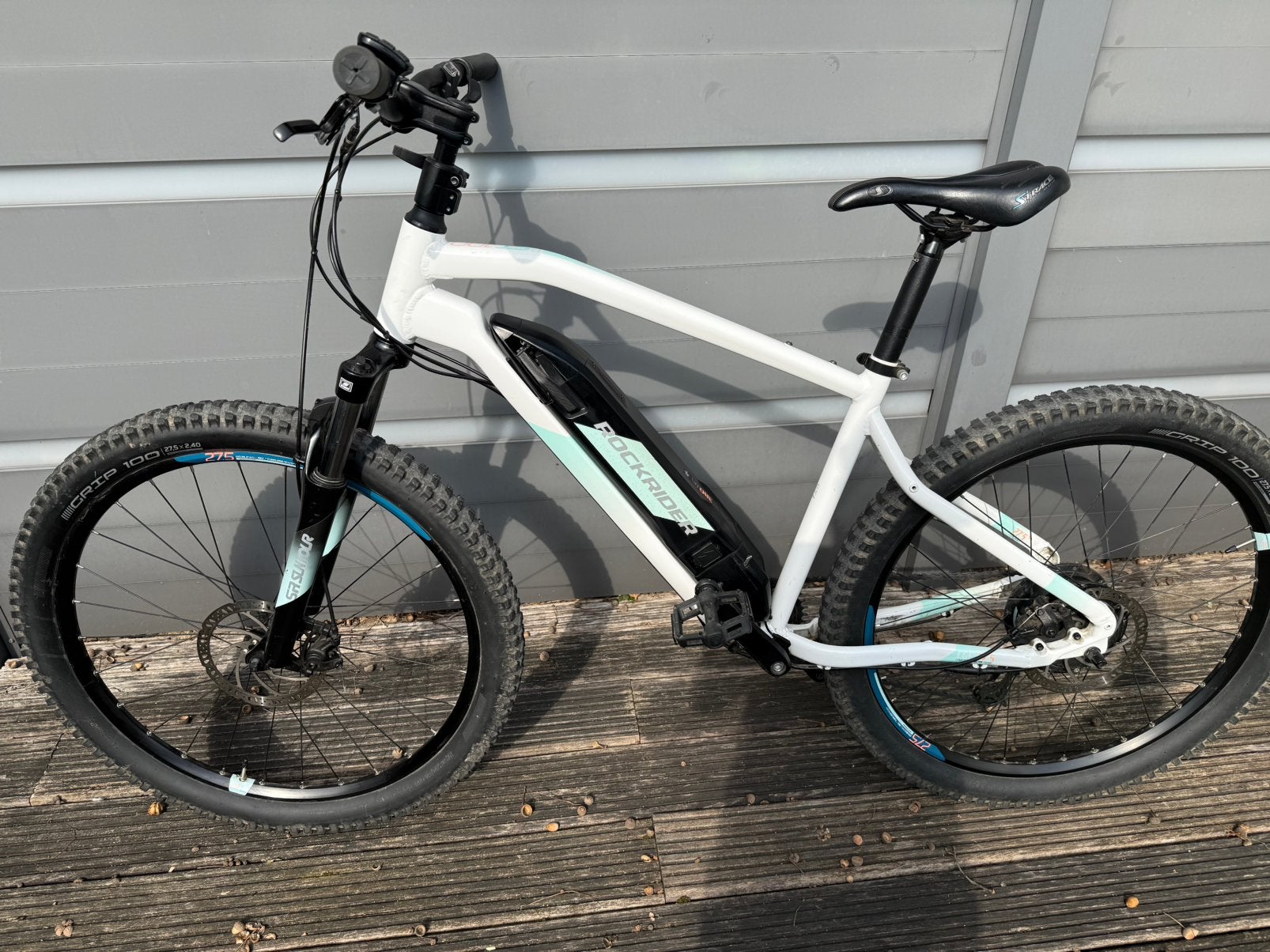 RockRider E-ST100 elektrische MTB mountainbike, Minder dan 45 cm, Ophalen, Zo goed als nieuw, Overige merken